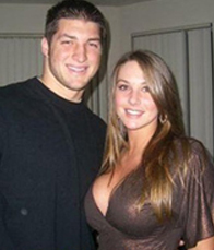 Tim Tebow with Google girl - 2024 NFL Mock Draft Updated 3/26